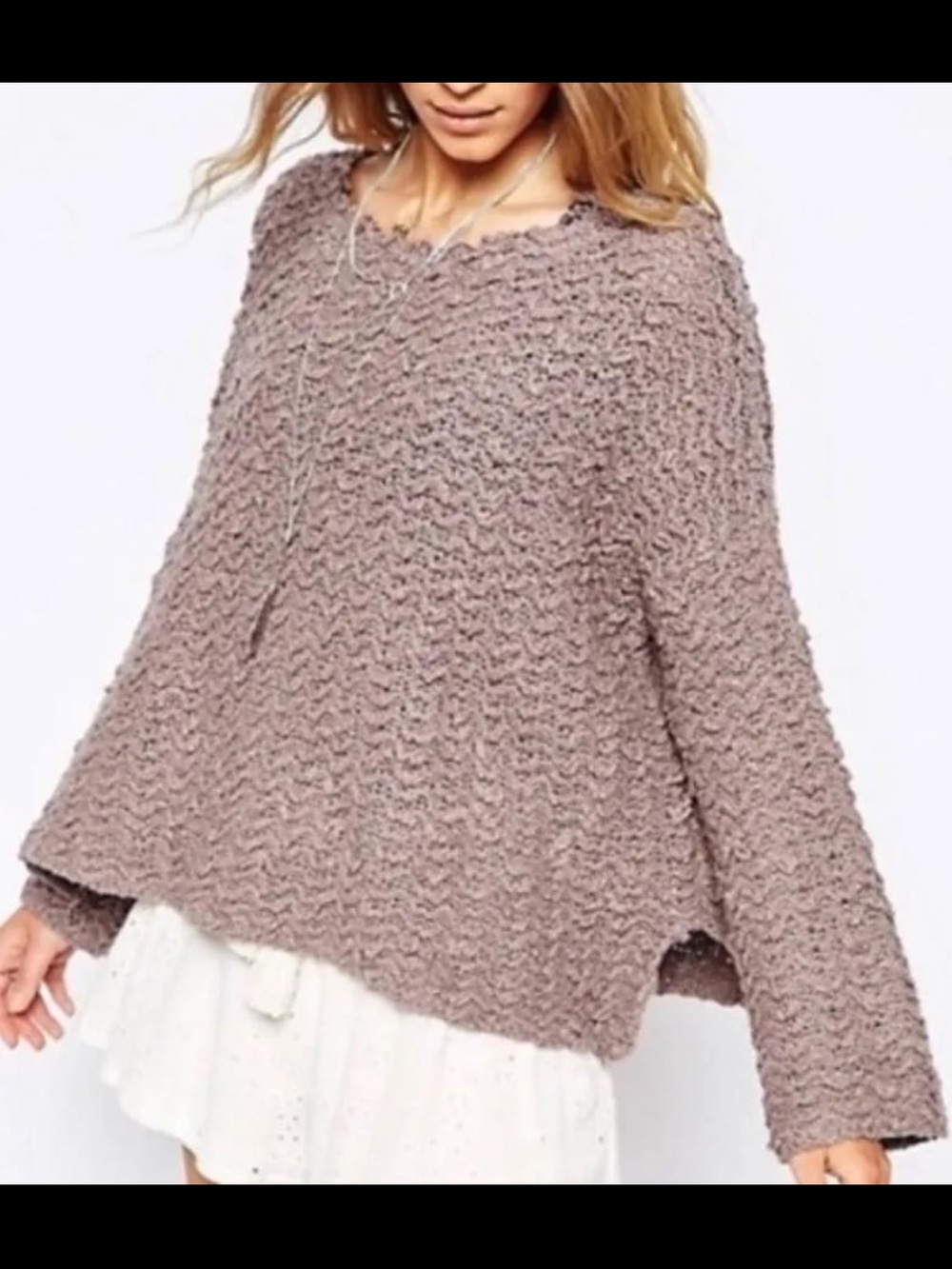 Free people everlasting knit sweater
